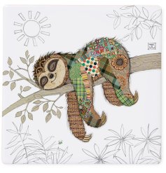 The Simon Sloth Ceramic Coaster by Bug Art is a must-have accessory for any household.