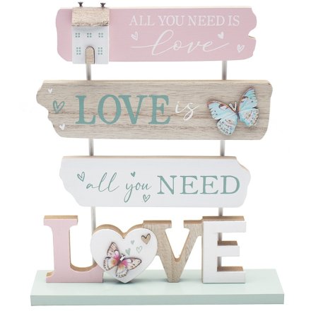 Love Is All You Need Plaque