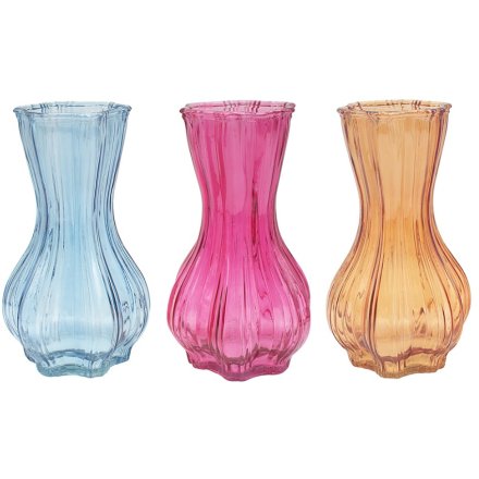 Coloured Vase, 3A 26cm
