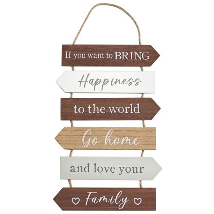 Bring Happiness World Plaque