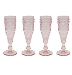 Serve champagne, a fruity sparkling wine or prosecco in this elegant champagne glass
