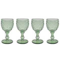 Sip in style this summer with these stunning pastel wine glasses.
