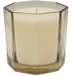 Enhance your home with a charming jar candle that brings warmth and aroma to any room.