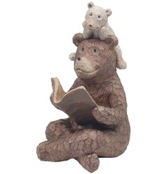 A cute little bear family ornament, perfect for home deco