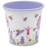 Bring the beauty of nature indoors with our Lavender & Bees Design Planter.