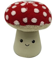 This trend-setting one-of-a-kind mushroom door stop design is a striking addition to any house.