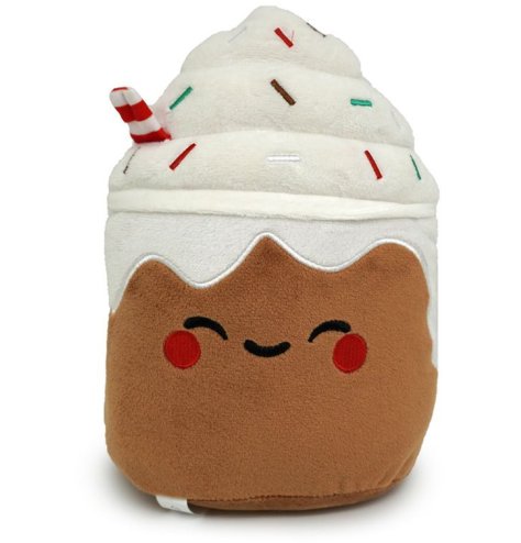 Introducing the newest Foodiemals Plush Door Stop - the Festive Spiced Latte!