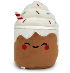 Introducing our newest addition - the Spiced Latte Foodiemals Plush Door Stop! Keep doors open in style