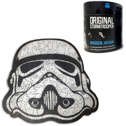 Stormtrooper Shaped Jigsaw Puzzle, 130pc 