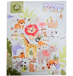 Zooniverse 96pc Kids Jigsaw Puzzle