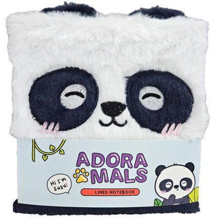 Adoramals Panda Fluffies Notebook