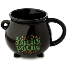 Hocus Pocus Cauldron Shaped Mug
