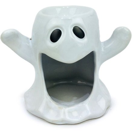 Ghost Shaped Ceramic Burner
