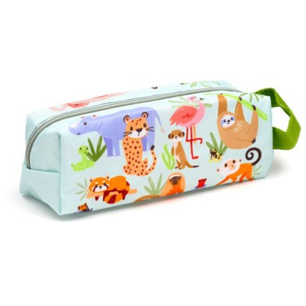 Brighten up the child's school bag with this Zooniverse pencil case.