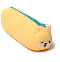 Adorable silicone pencil case for keeping your stationery in one place!