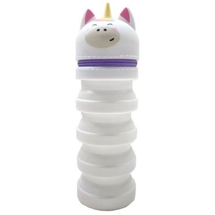 Adoramals Unicorn Pop Up Silicone Pencil Case