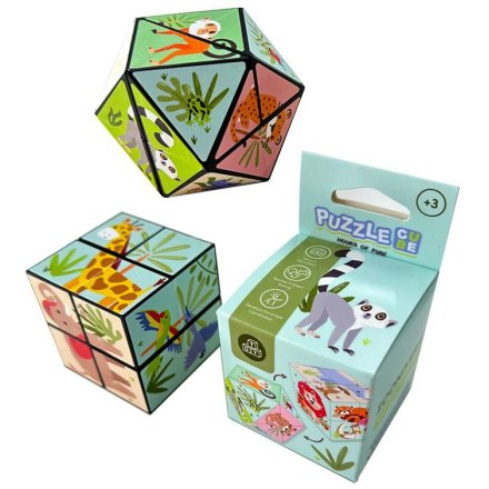 Zooniverse Puzzle Cube Toy