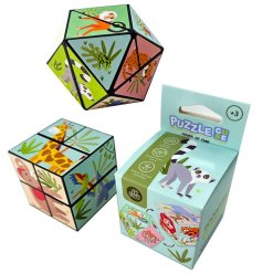 Unleash endless fun and creativity with the Zooniverse Puzzle Cube Toy, the ultimate choice for little explorers and