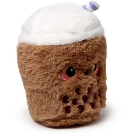 Cozy up and cuddle with our adorable Bubble Tea Foodiemals Heat Pack - perfect for chilly evenings.