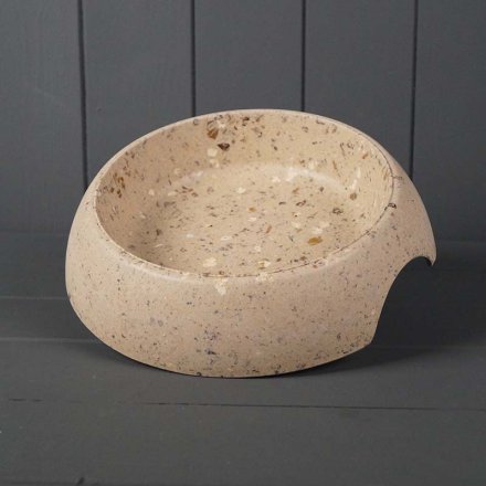 Earthy Pet Bowl Made with Coffee, 23cm