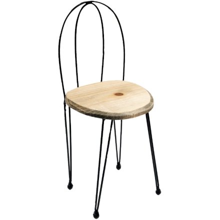 Large Chair Planter Stand, 45cm