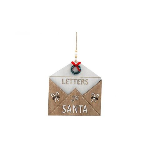 Bring some fun to your Christmas deco this year with this cute little letter sign to Father Christmas