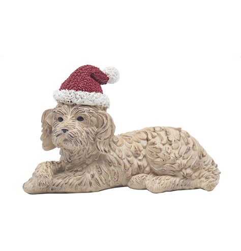 Add charm to your decor with our delightful Happy Paws Cockapoo statue.