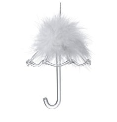 Add some charm to your Christmas tree with this delightful umbrella accessory. 