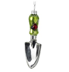 Deck the halls and your garden with our stunning Glass Hanging Garden Trowel 