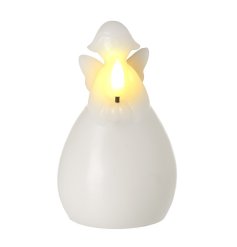 LED Angel Candle Decoration, 11.5cm