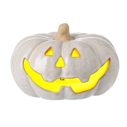 LED Pumpkin Halloween Decoration, 12.4cm
