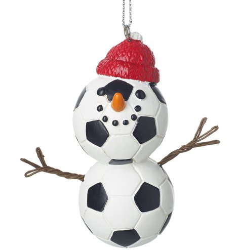 Spread holiday cheer with our charming football snowman hangers - perfect for creating a festive ambiance.