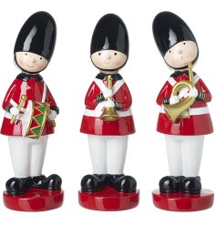 Introducing the Musical Standing Soldiers Mix, a festive addition to your deco