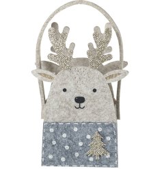 Embrace your love for nature with our charming Felt Deer Bag - the perfect blend of practicality and whimsy!