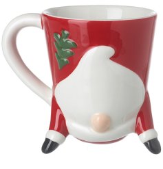 Christmas santa themed mug