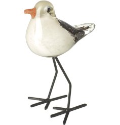 Glass Seagull, 15cm