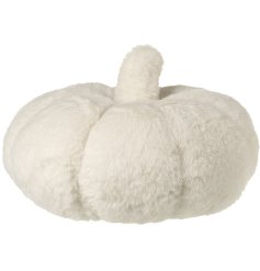 Add texture, character and style to the home this season with this must have faux fur pumpkin.