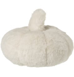 This faux fur, fluffy pumpkin is a must have seasonal purchase. Stylish, tactile and indulgent - we love it!