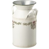 Add charm to any surface with this shabby chic vase. Perfect for displaying artificial flowers.