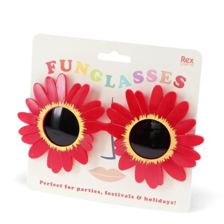 Add a floral touch to any festival, party or holiday outfit with these cool shades!