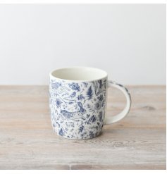 Featuring an elegant floral design this mug makes a lovely gift for any occasion.