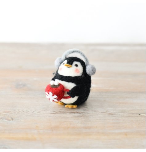 Warm up with these adorable, fuzzy penguins!