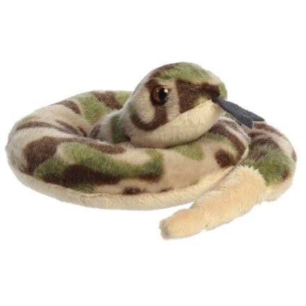 Made using the finest plush materials, this multi-coloured Slick Snake has a floppy bean bag body 