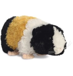 A super adorable guinea pug soft toy with a sweet face and brown and white fury body