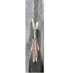 Fabric Rabbit, 9cm