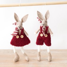 Upgrade your home with charming bunny ornaments - perfect for adding a touch of whimsy to any room!