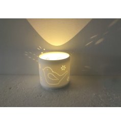 Bird Cut Out Candle Holder, 7cm