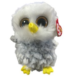 A charming soft to touch owl beanie boo. A lovely item for little ones to enjoy.