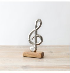 The sculpture looks elegant and artistic, perfect home or office decoration.