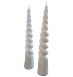 30cm Twist Dinner Candle 2A